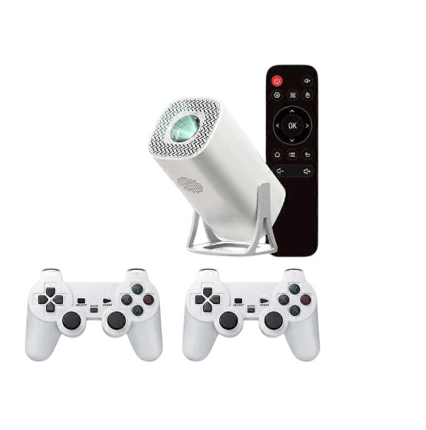 2-in-1 4K Game Projector – Android OS, Professional Chip